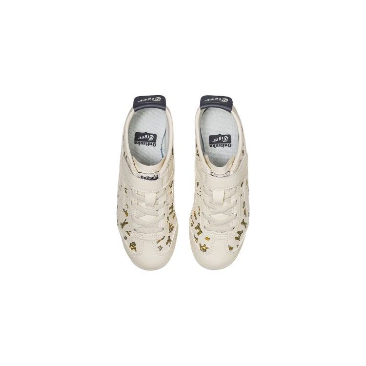 ONITSUKA TIGER Mexico 66 PS All-Over Tijgerprint Kinder Sneakers Crème 1184A152-101