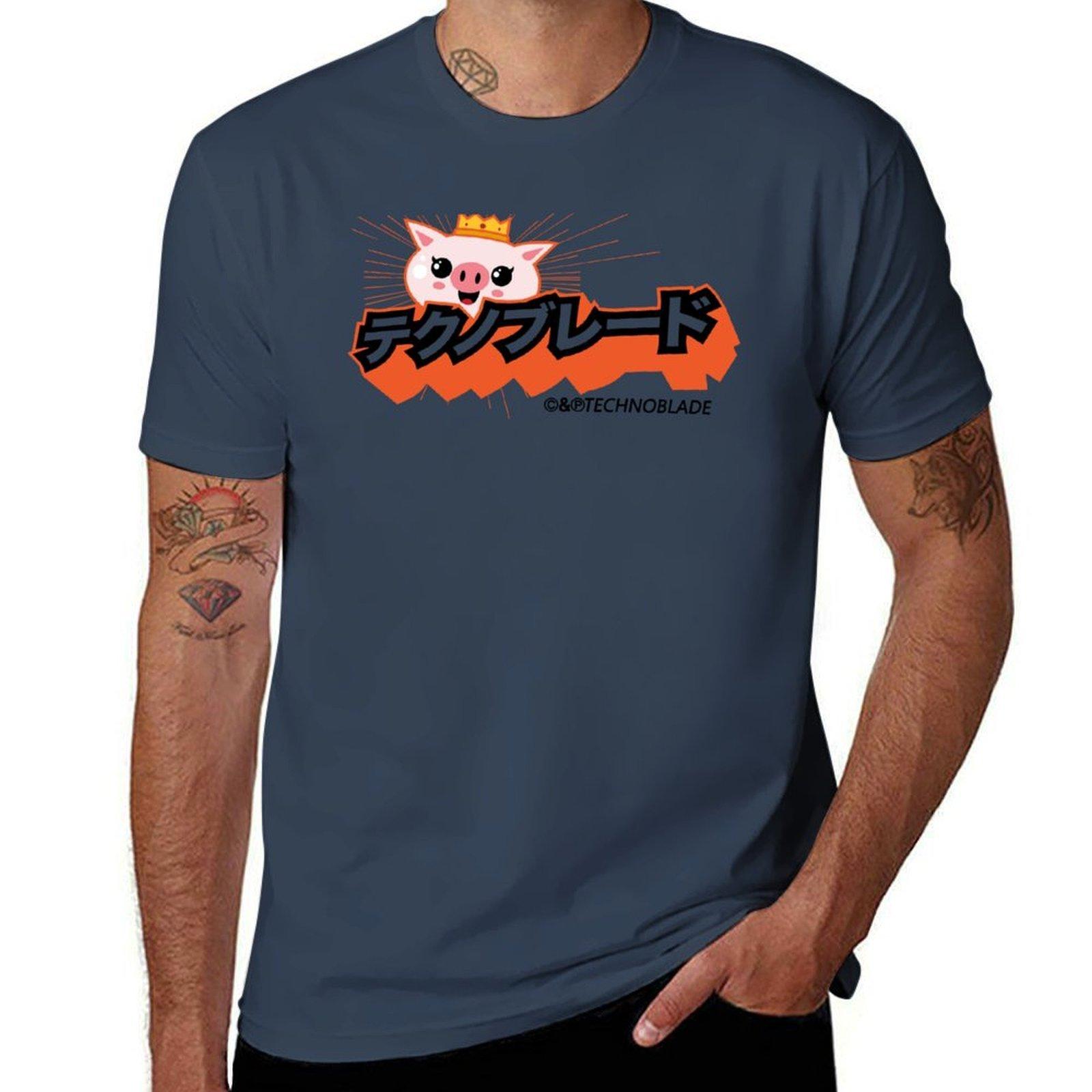 Technoblade Merch Techno Blade Tshirt Odor Resistant Short Sleeve Top S