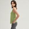 Cross-border Sexy Chest Pad Yoga Running Top - Beautiful Back Sleeveless Sports T-shirt