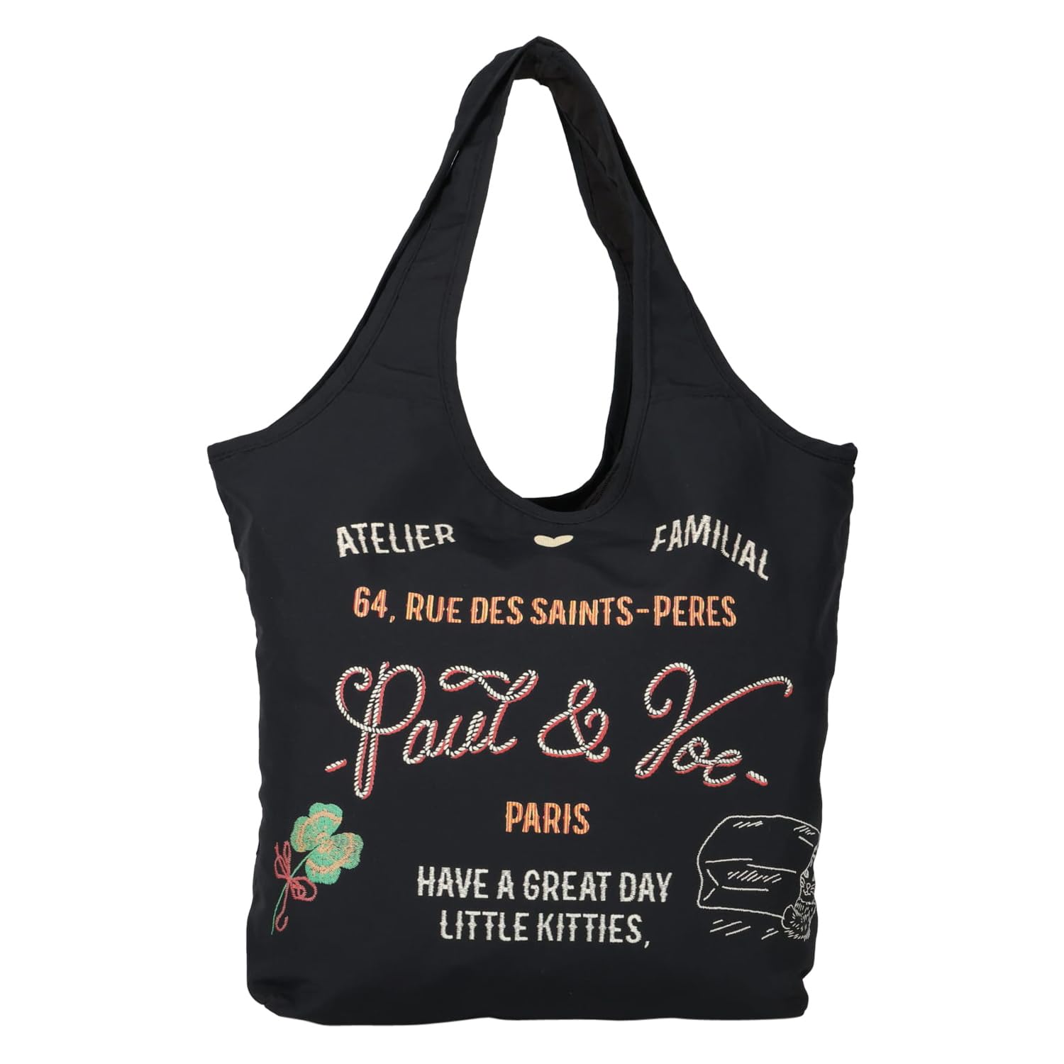 

Paul Joe Eco Bag Paris Atelier Paul Joe ACCESSOIRES [Paul & Joe] & Bag/My (Чорний Жіночий & 000952-0001-02