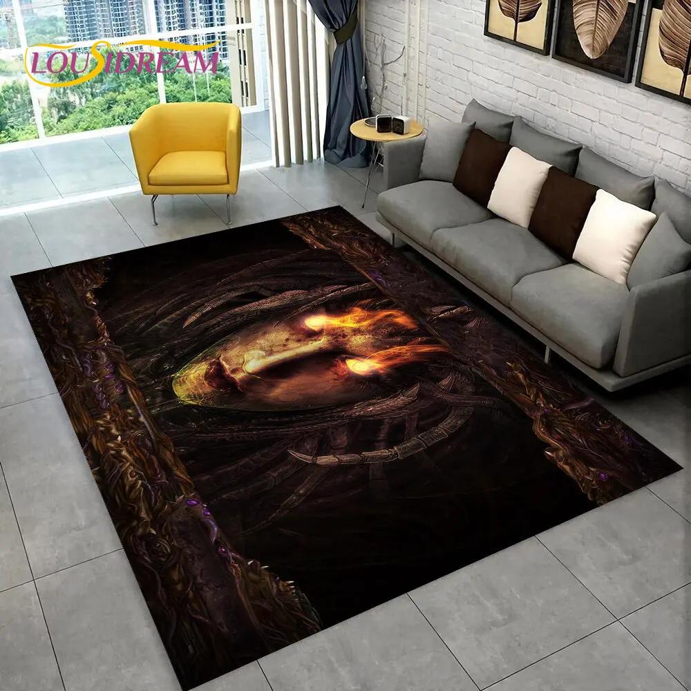 3D HD StarCraft Game Gamer PC Area Rug,Carpet Rug for Home Living Room Bedroom Sofa Doormat Decor,kids Play Non-slip Floor Mat