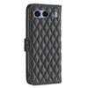 BINFEN COLOR BF Style-14 For OnePlus Nord 4 Case Rhombus Phone Leather Cover Stand