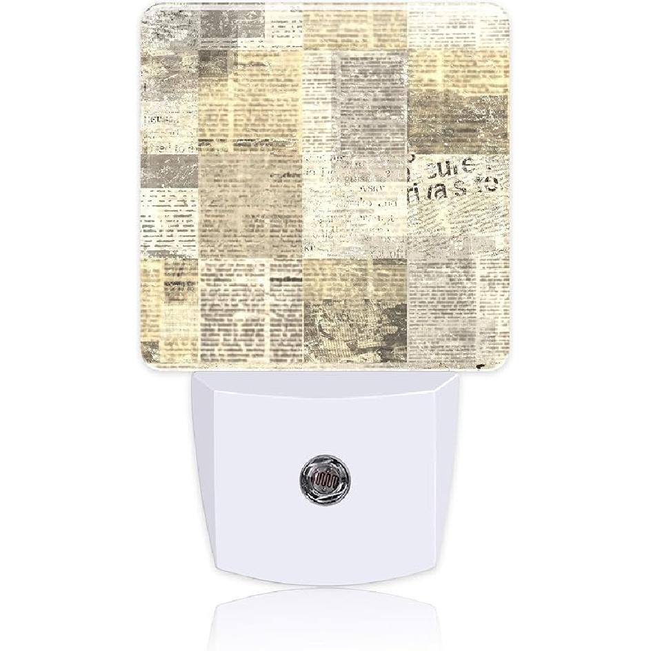 Easter Eggs Bunny Leaves Plug in Night Lights,Watercolor Cute Rabbit Night Light Plug into Wall with Dusk to Dawn Sensor Decor for Women Men