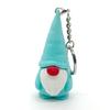 Christmas Keychain PLA Dwarf Ornament Gnome Figurine Pendant Keyring Accessory Festival Key Holder Decoration