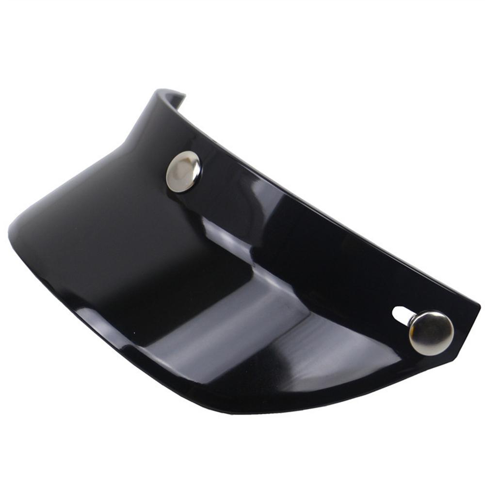 Helmet Visor Lens 3 Snap Button Helmet Brims for Motorcycle Helmet