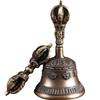 Nepal Bronze Bell Ethereal Sound Tibetan Buddhist Temple Vajra Bell Dorje Wholesale