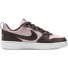 Nike Court Borough Low Recraft Classic Versatile Low Top Kids Skate Shoes Kids Sneaker Black Pink DV5456-601