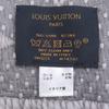 Great LOUIS VUITTON Scarf Esharp Logomania Monogram fringe M74742 Used