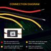 Angel Eyes Multi-Color RGB LED Halo Rings Lights Dynamic Sequential Flowing Turn Signal Running Lamp For Headlight