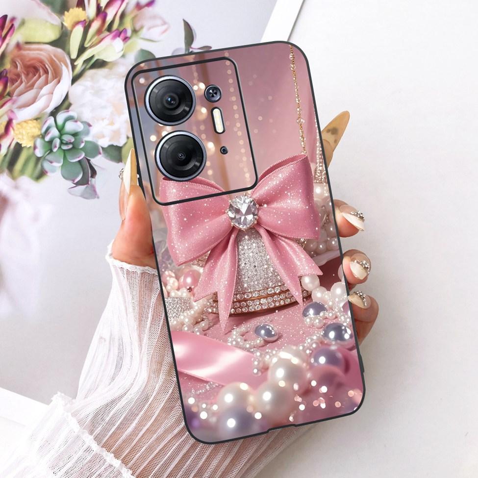 Phone Case For Infinix Hot 30 5G Cover X6832 Cute Cat Fashion Funny Painted Bumper For Infinix Hot30 5G Casing