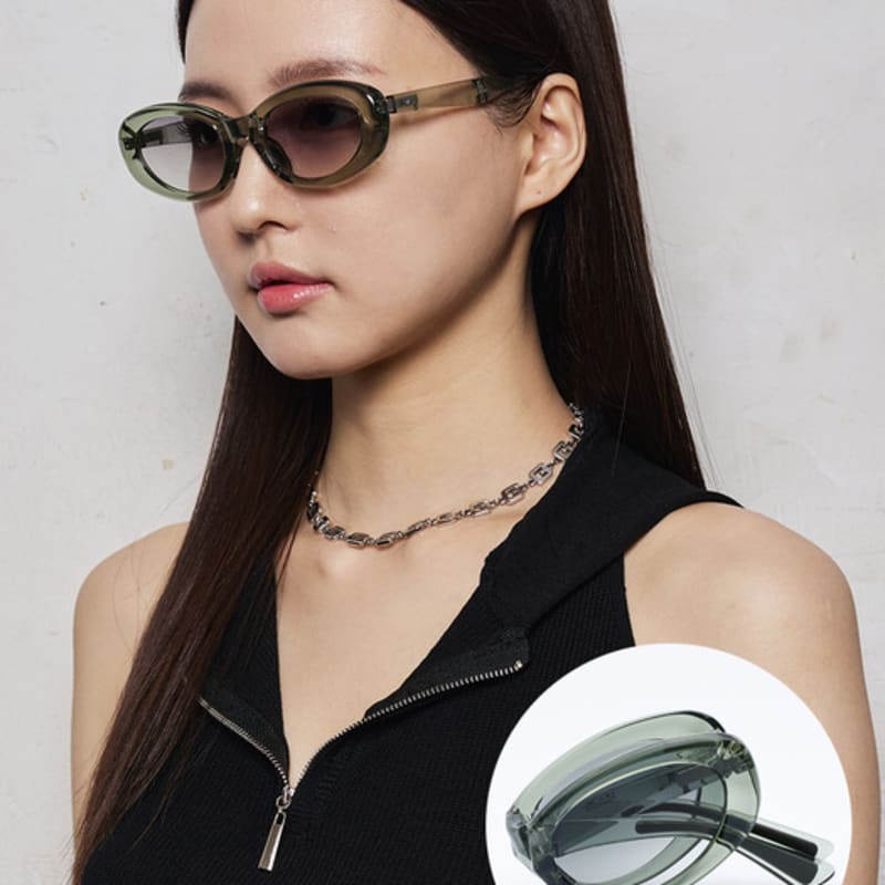 RECLOW NIRNIR SUNGLASS GREEN