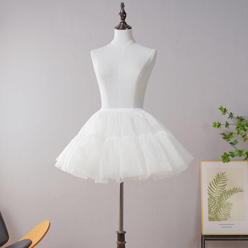 Everyday Lolita Soft Tulle Mini Petticoat – 35CM Boneless Support for Cosplay