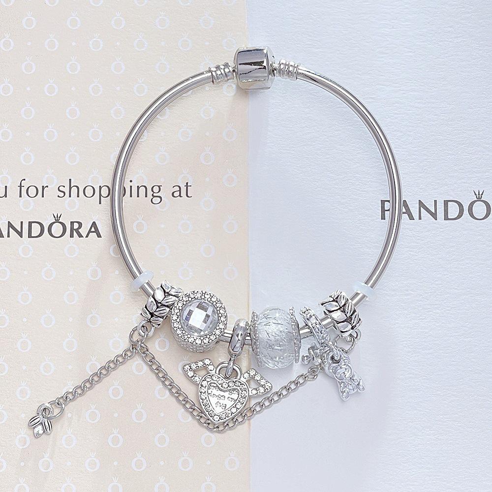 Panjia Ängelvinge DIY Avtagbart Armband – Justerbart Armband i Ins-stil