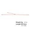 Silver Cross Pendant Necklace Delicate Clavicle Chain DIY Universal Fine Link Extension Jewelry For Women