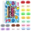 Fidget Squishy Toys Mystery Dumpling Countdown Calendar Blind Box Stress Relief Toys for Kids Adults