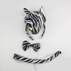 Unisex Fashionable Headdress Set Antiskidding Children Hair Hoop Ponytails Headwear for Various Hairstyles