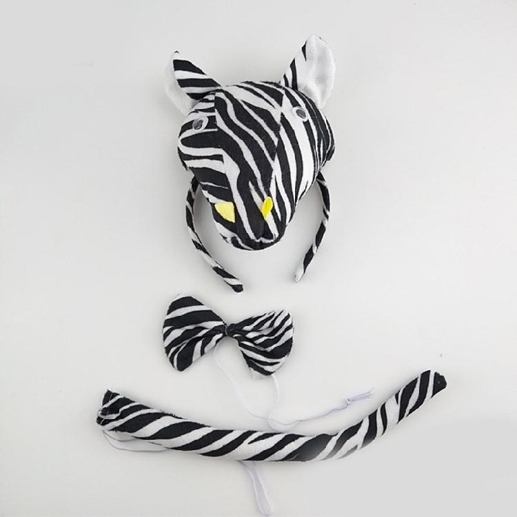 Unisex Fashionable Headdress Set Antiskidding Children Hair Hoop Ponytails Headwear for Various Hairstyles