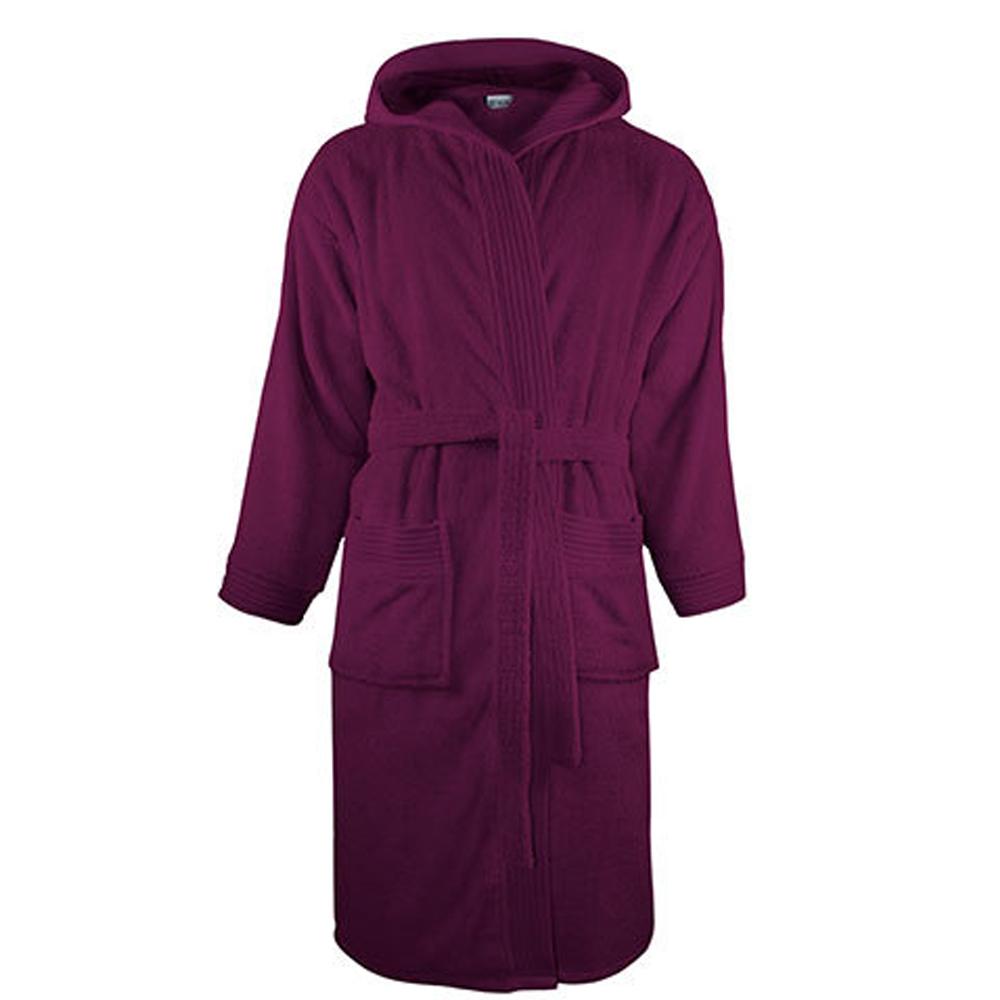 The One Towelling Unisex Adult Hooded Dressing Gown