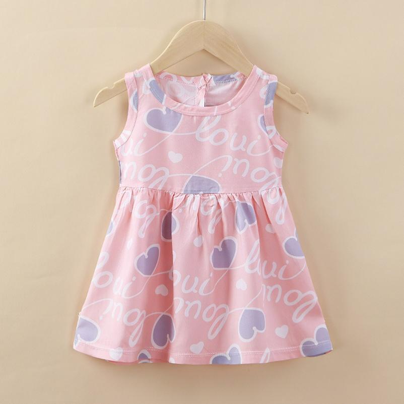 Children's Clothing Summer Children's Skirt Girls Cotton Silk Skirt Baby Dress Princess Dress Vest Skirt Baby Clothes Treasure