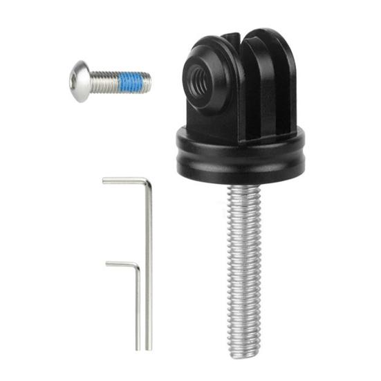 Bicycle Sports Camera Stand Simple Installation Universal Fit Bicycle Fork Stem Top Cap Extension Stand Computer Adapter Bracket