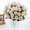 1 Stück Seide Künstliche Blumen Nelke Rose Hochzeit Brautstrauß Zuhause Festival Außen Garten Torbogen Wand DIY Geschenkbox Dekoration