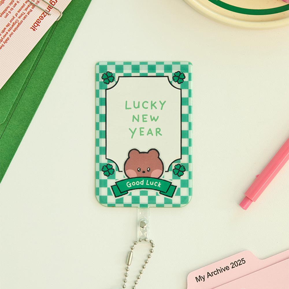 

Line Friends Minini Lucky New Year Bnini Phone Strap & Photocard Holder