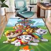 PAW Patrol Pattern Rug, Indoor/Outdoor Mat, for Picnic, Gameroom, Bedroom, Office, Living Room, Home Decor Carpet, Birthday Gift