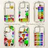 Funda de Teléfono de Juego de Dibujos Animados S-Sprunkis Para iPhone 17 16 16e 15 14 13 12 11 Mini Pro Max X XR XSMax 8 Air Plus Cubierta Trasera Transparente