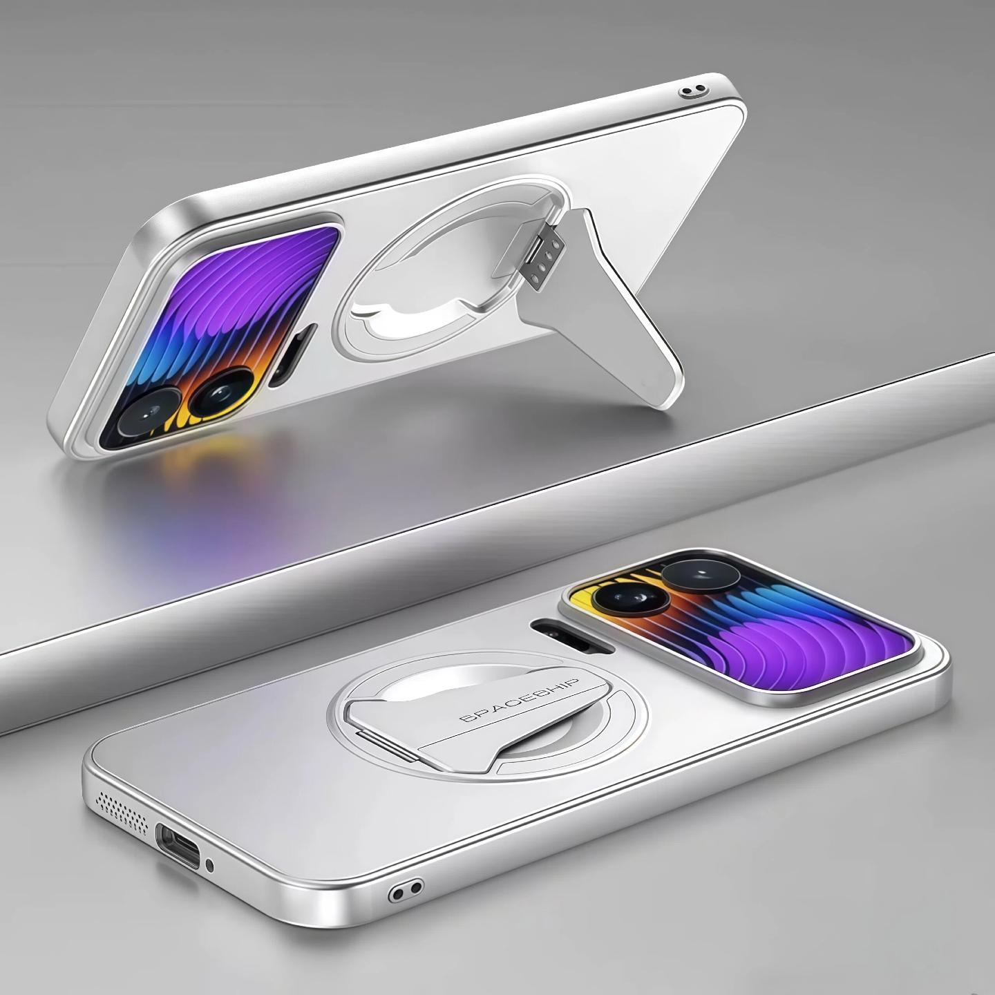 

Ultra-Thin Frosted Magnetic Stand Anti-Drop Phone Case for Xiao Mi 17 pro Max - Compatible with Xiaomi 17Pro - Protective Cover Xiaomi 17 pro