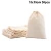 50 stk Teposer Matkvalitets Bomullsgas Tepose Krydderpose Med Snøring Varmesegl Krydderfilter Teposer For Krydder