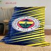 Eredità Fenerbahçe: Coperta Passion Adatta a tutte le stagioni Morbido e confortevole Lenzuolo Coperta per riposo in ufficio Coperta in peluche per esterni