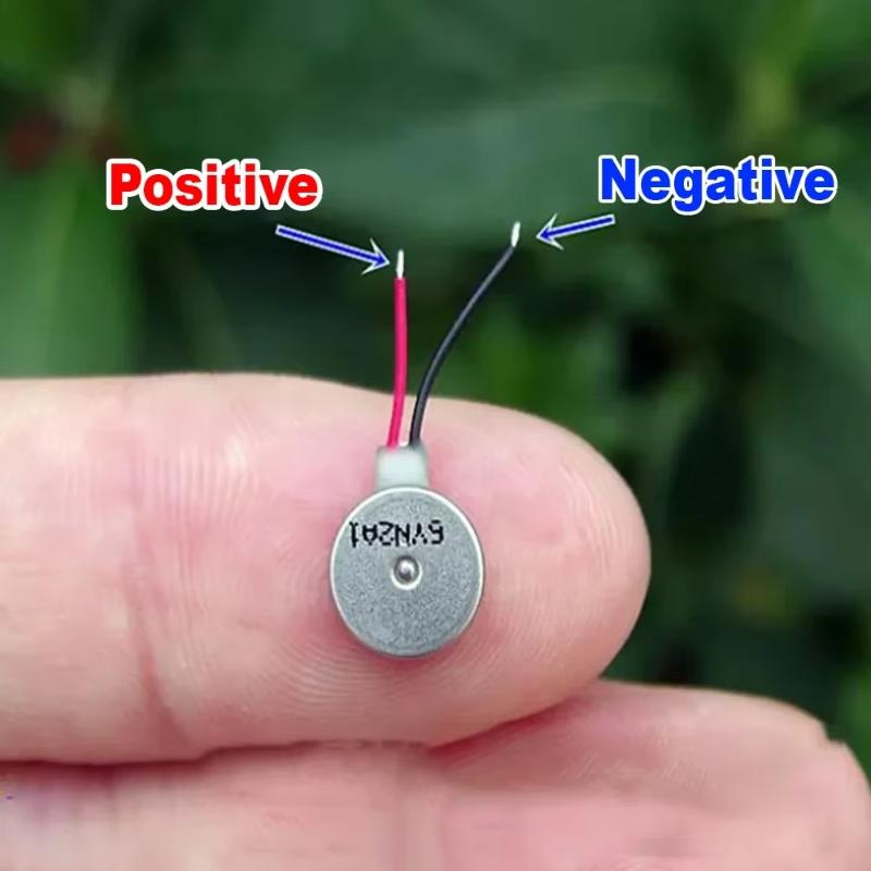 

1/2/5Pcs DC 3V-4.2VFlat Coin Button-Type Micro DC Vibrating Brushless Motor 8mm Mini Vibration Motors For Smart Sports Watch A1
