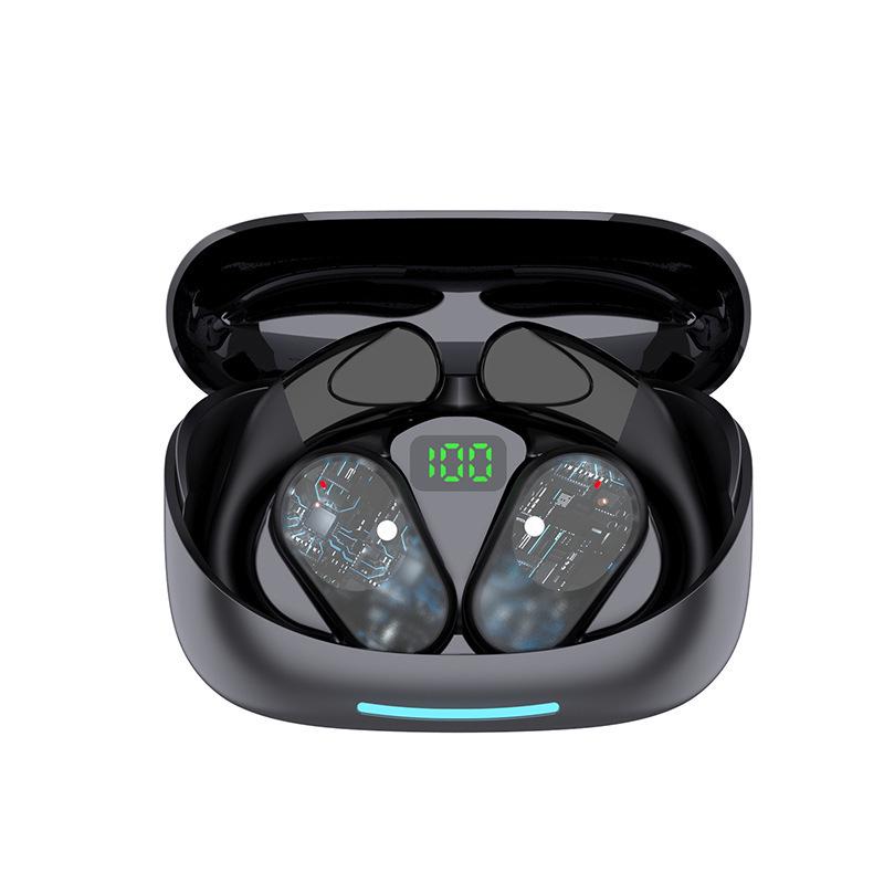 OWS-90 Open-Ear Wireless Bluetooth Sports Headphones - Stereo Sound & Extra Long Battery Life