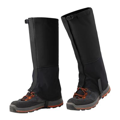 Leg Gaiters Fleece Lined Waterproof Adjustable Anti-Tear Snow Boot Gaiters for Outdoor Hiking Skiing