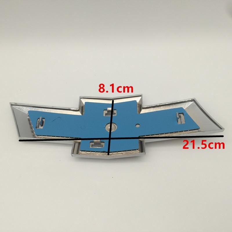 1pcs 215x81mm 155x55mm for 09-14 Cruze Car Front Grille Head Hood Bonnet Emblem Rear Tail Bumper Trunk Sticker Badge
