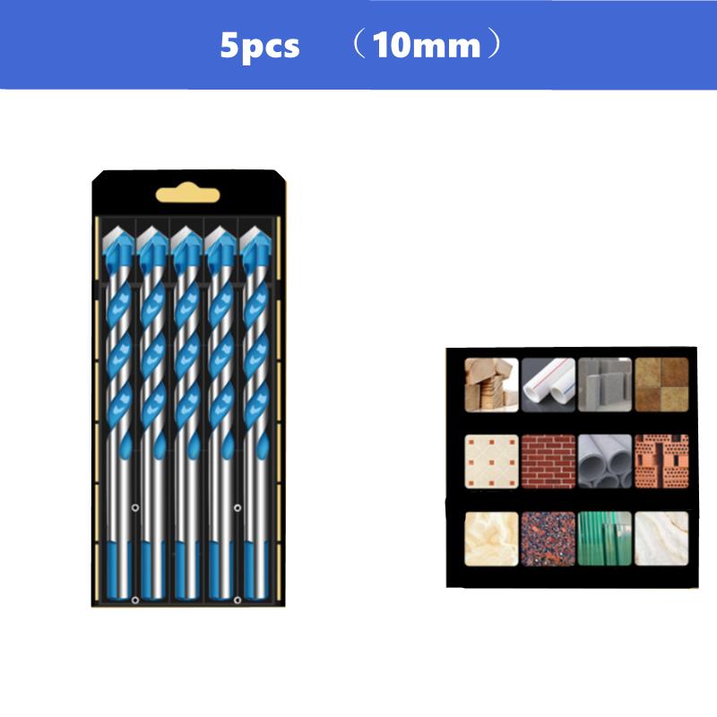 Carbide Multi-function Drill Bit 3 4 5 6 8 10 12mm Ceramic Tile Iron Sheet Glass Wall Tapper Triangle Drill Set