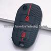Silicone Honeycomb Car Key Cover for Peugeot 3008, 2008 & Citroen C6 Remote Control