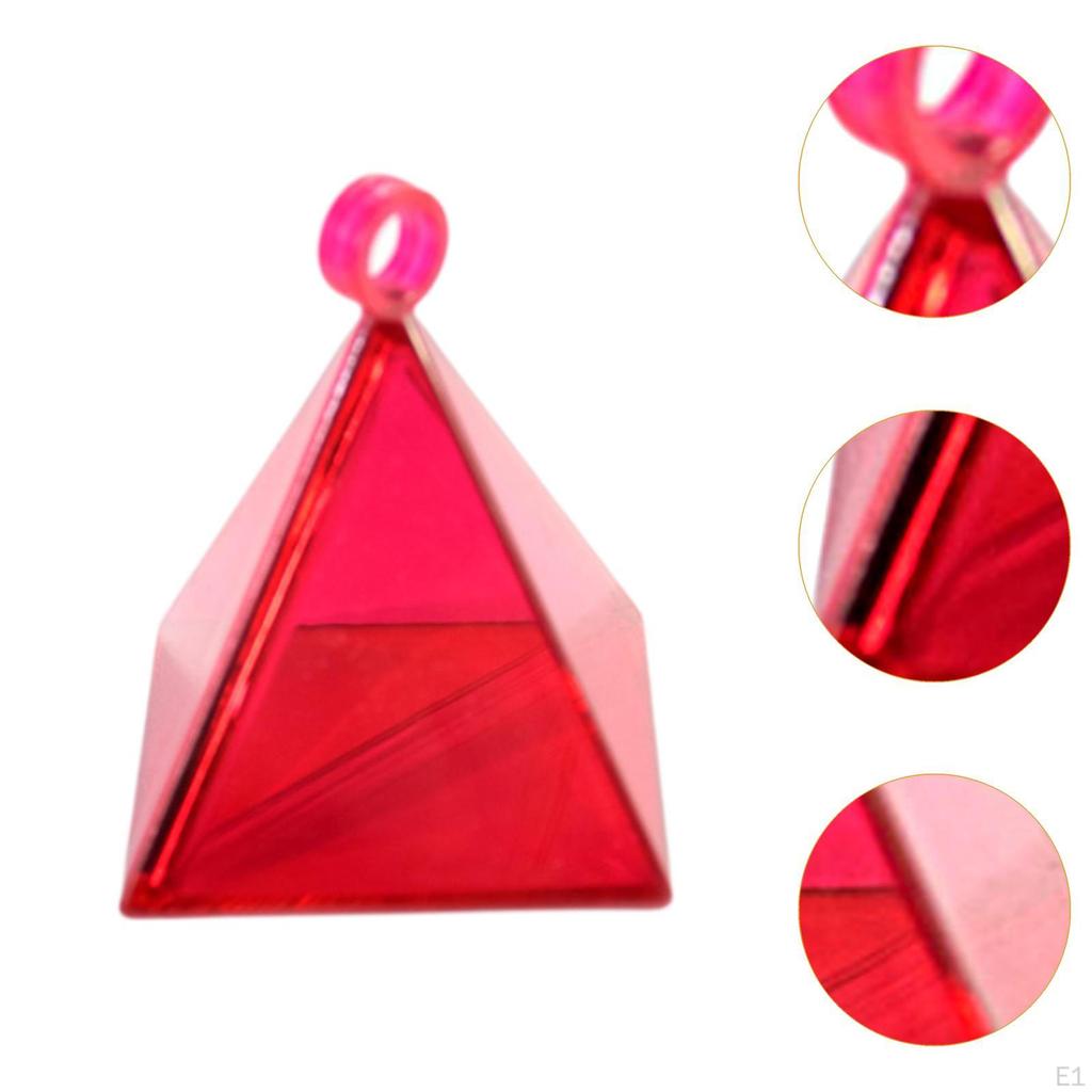 Ciondolo Peso Palloncino Portante Decorazione Compatta Piramide per Anno
