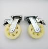 Xiangrong Heavy Duty Swivel Nylon Caster Wheel with Flower Hole Design