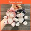 Adorable Plush Cat Keychain Cute Lucifer Bag Accessory Soft Stuffed Toy Doll