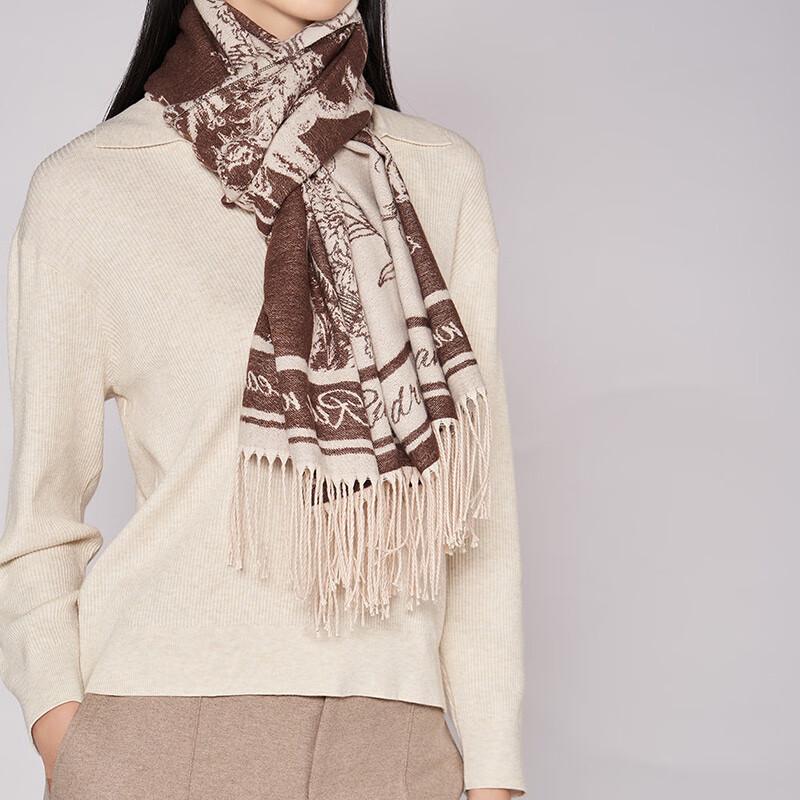 Gongli Daying New Year Jacquard Scarf and Shawl Gift Set