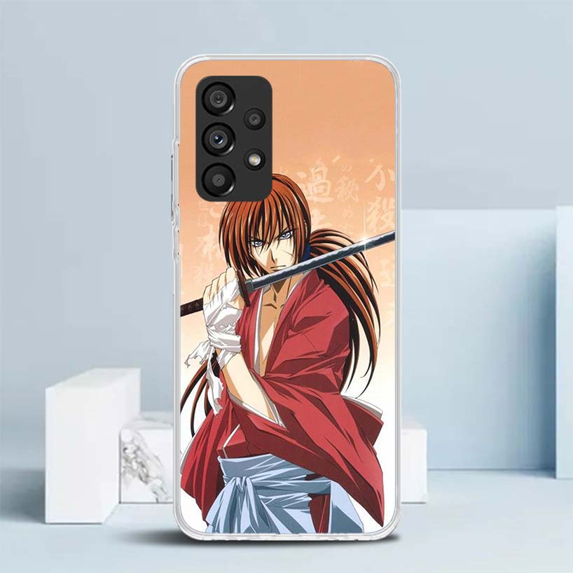 Rurouni Kenshin Anime für Samsung Galaxy A17 A37 A57 A16 A26 A36 A56 A15 A14 A55 Handyhülle A13 A53 A25 A35 A24 A34 A23 A33 Gala