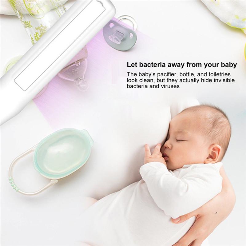 Portable Uv Disinfection Lamp Home Jewelry Underwear Mobile Phone Disinfection Stick Dog and Baby Supplies