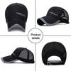 Adjustable Baseball Cap Cotton Sunscreen  Hat Breathable Sun Hats  Men