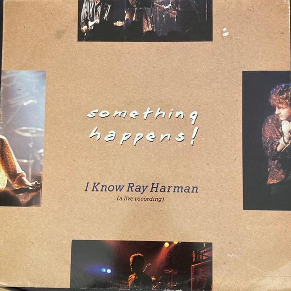 LP Record SOMETHING HAPPENS  I Know Ray Harman A Live Recording V2535 Virgin 1988 Ireland Rock Used