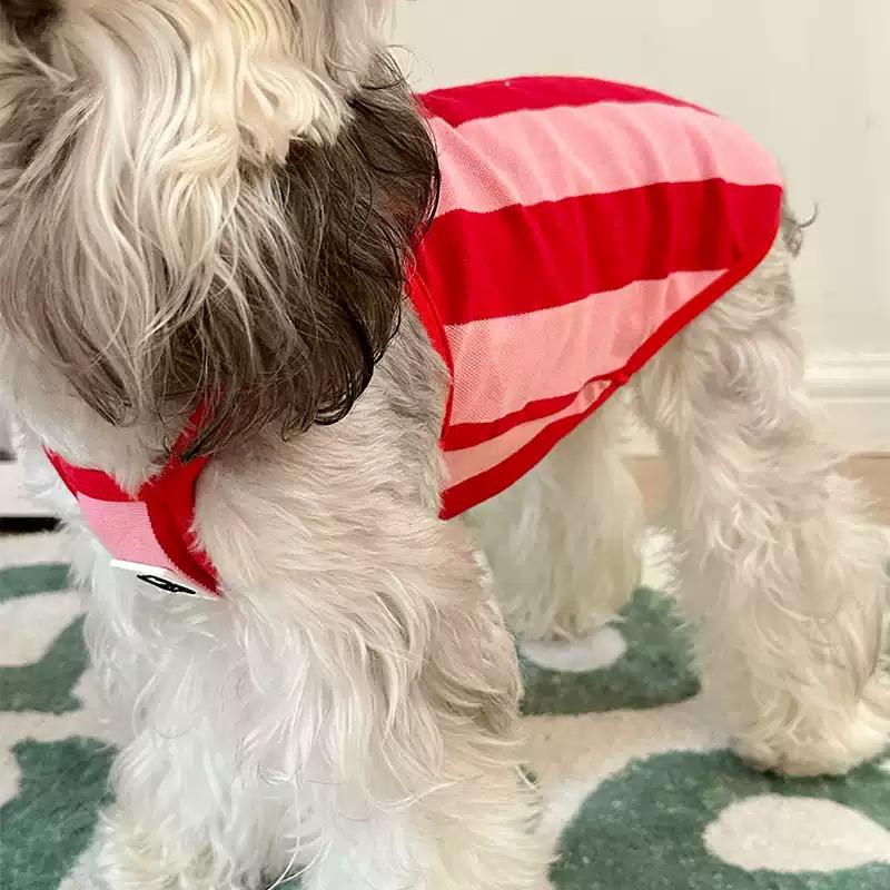 

Cat Puppy Small Dog Vest Summer Pet Clothes Apparel Yorkie Shih Tzu Maltese Pomeranian Poodle Bichon Schnauzer Dog Clothing 2025 XXS красный