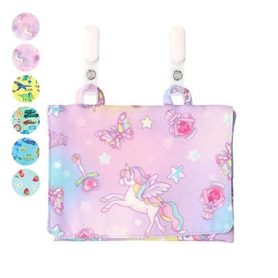 [Children's Clothing] Kids Foret (Kids Foret) Unicorn, Dinosaur, Working Car, Strawberry All-over Print Mobile Pocket B11605