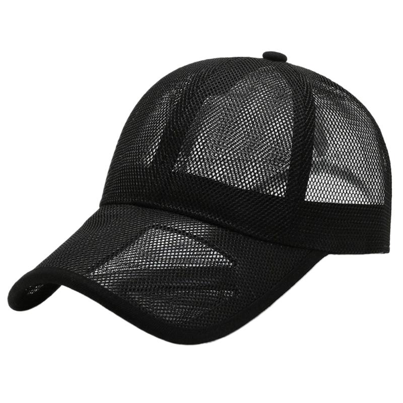 Adult Unisex Baseball Hat Sport Quick Drying Sun Hat Breathable Mesh Hat Outdoor Camping Mountain Climbing Visor Hat