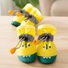 4pcs/set Waterproof Pet Dog Shoes Anti-slip Rain Boots Footwear for Small Cats Dogs Puppy Dog Pet Booties Pet Paw Accessories