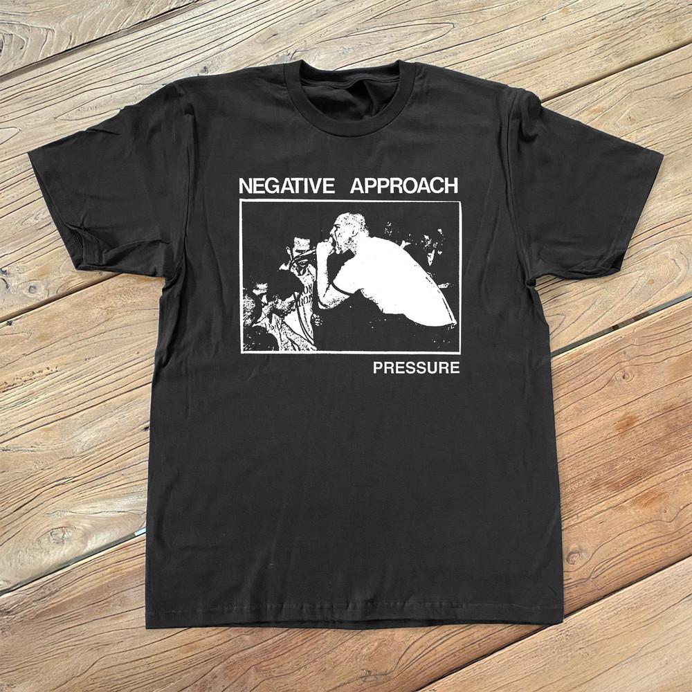 NEGATIVE APPROACH PRESSURE Gift Fan Cotton Black All Size Shirt Unisex T-Shirt XL